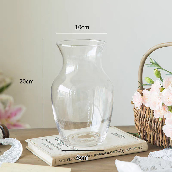 Elegant Shaped Glass Vase