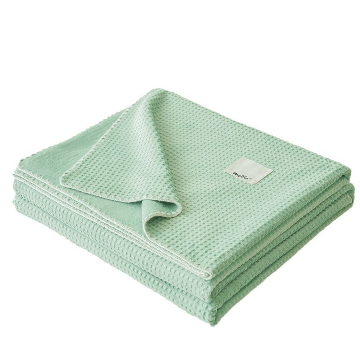 Soft Waffle-Weave Throw Blanket Avarnia