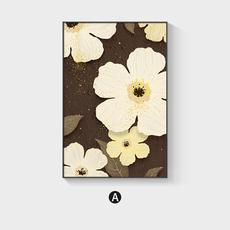 Framed Botanical Floral Artwork
