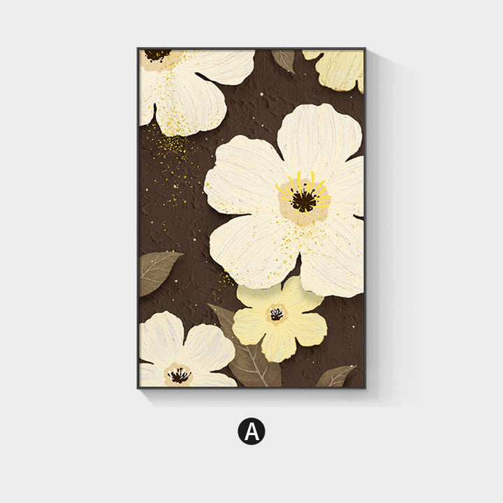 Framed Botanical Floral Artwork