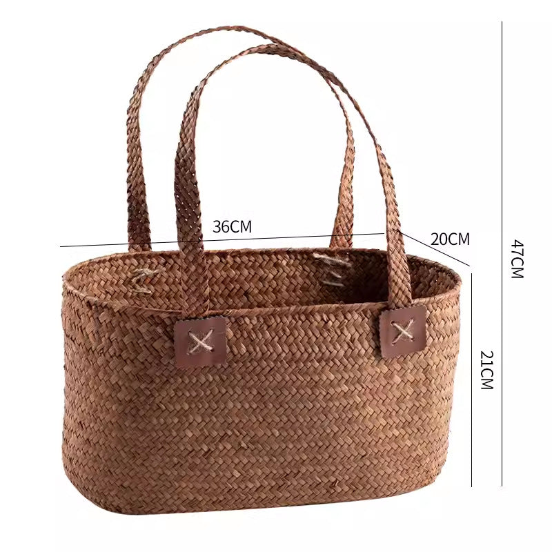 Handwoven Multifunctional Storage Basket