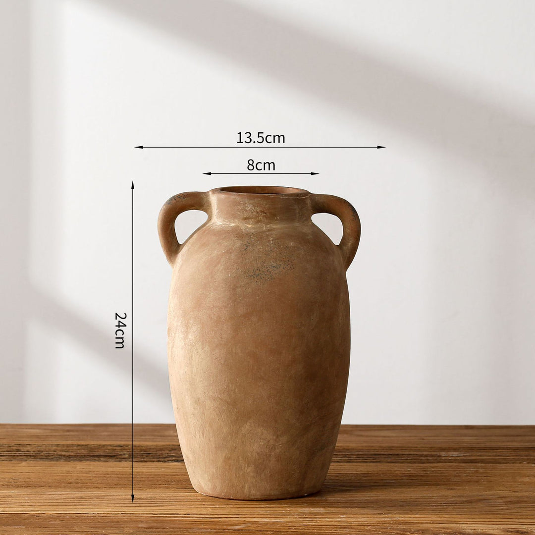 Rustic Terracotta Vase
