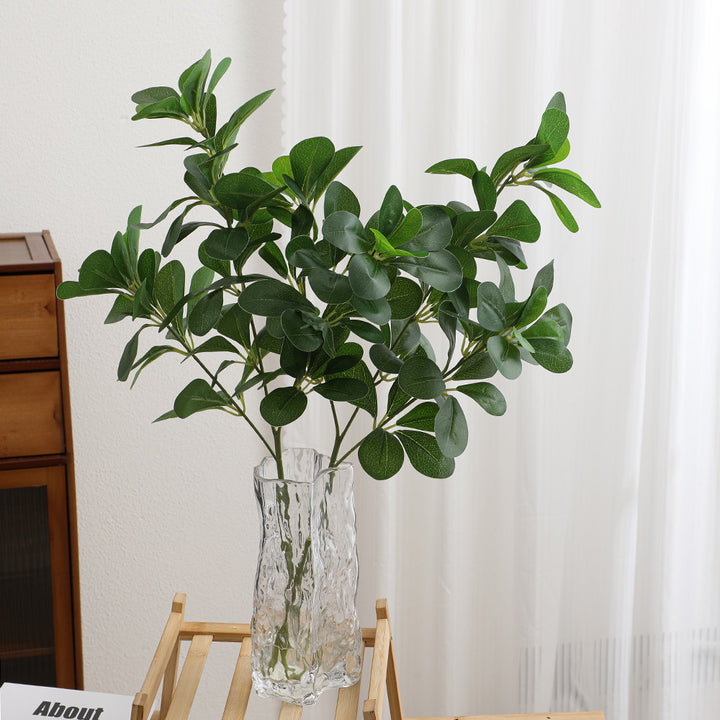 More elegant artificial branch with realistic leaves