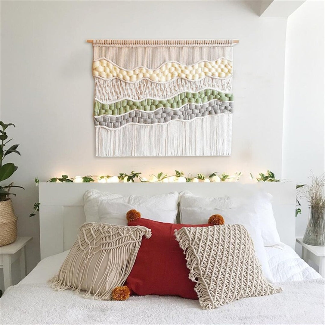 Woven Macrame Wall Tapestry