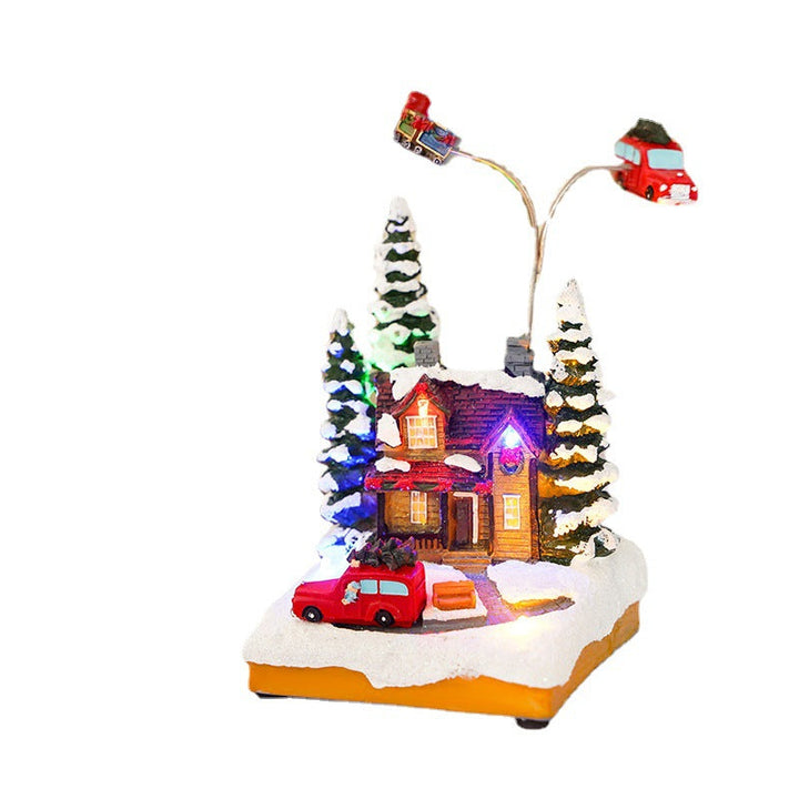 Nostalgic Christmas Village Decoration