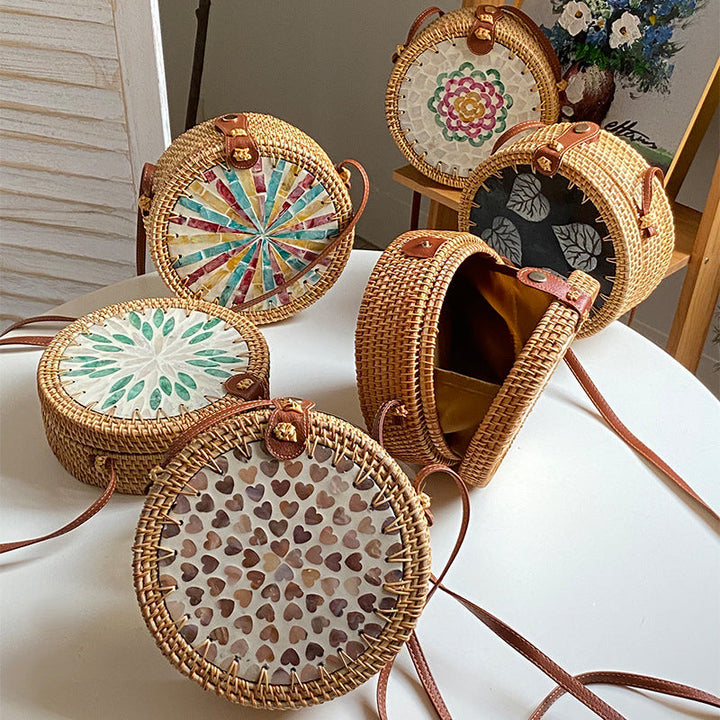 Round Bast-Handbag