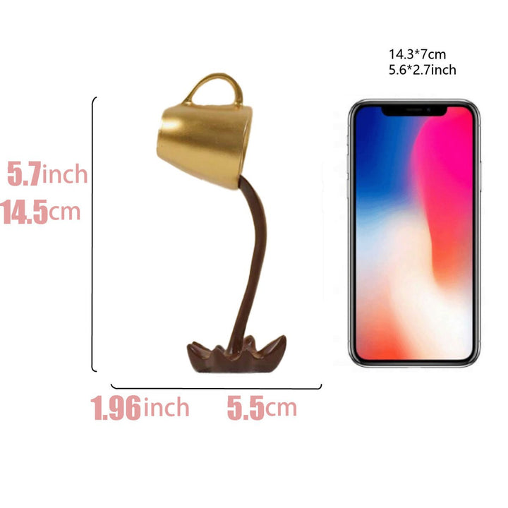 Cup Overflowing Creative Figurine