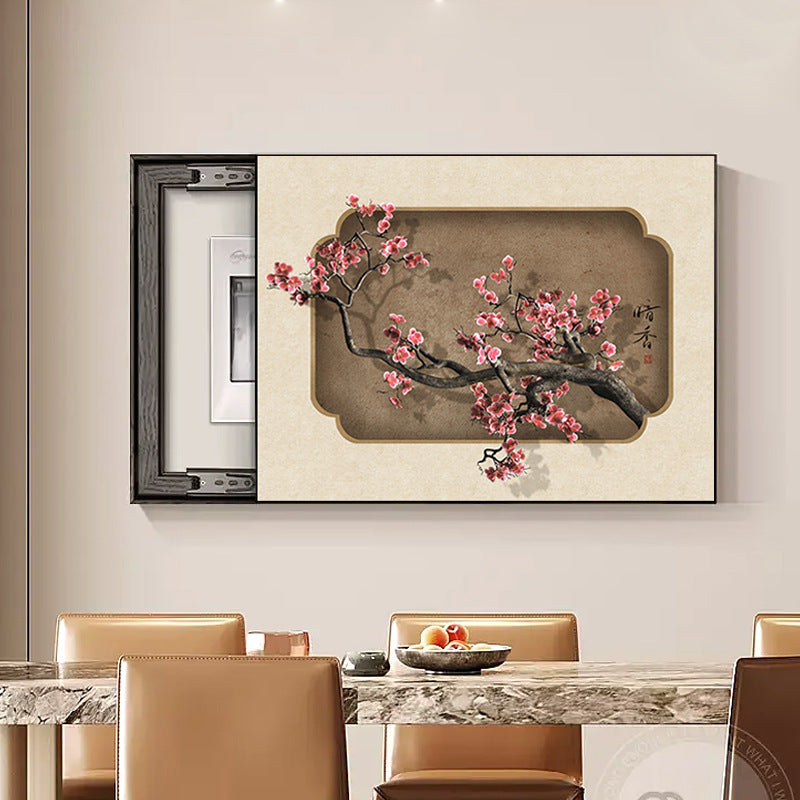 Elegant Framed Floral Blossom Art Print