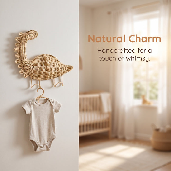 Wall hook in dinosaur design