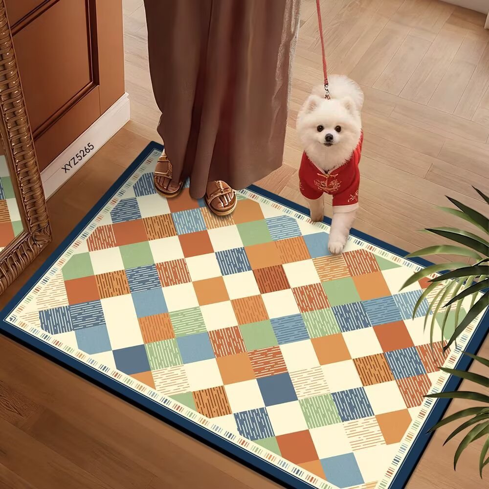 Colorful Patterned Floor Mat