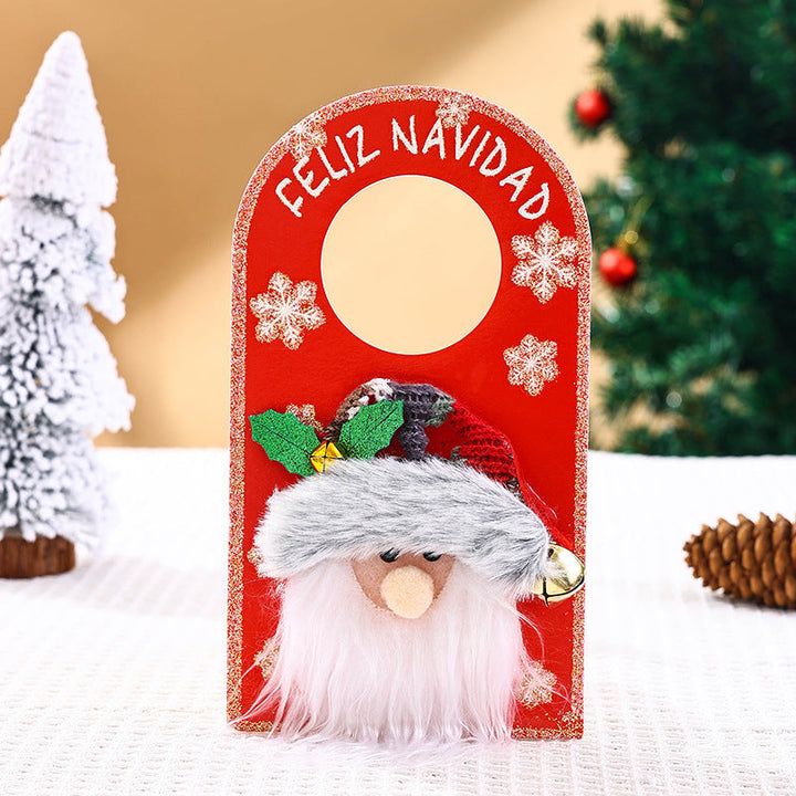Decorative Christmas decor door sign