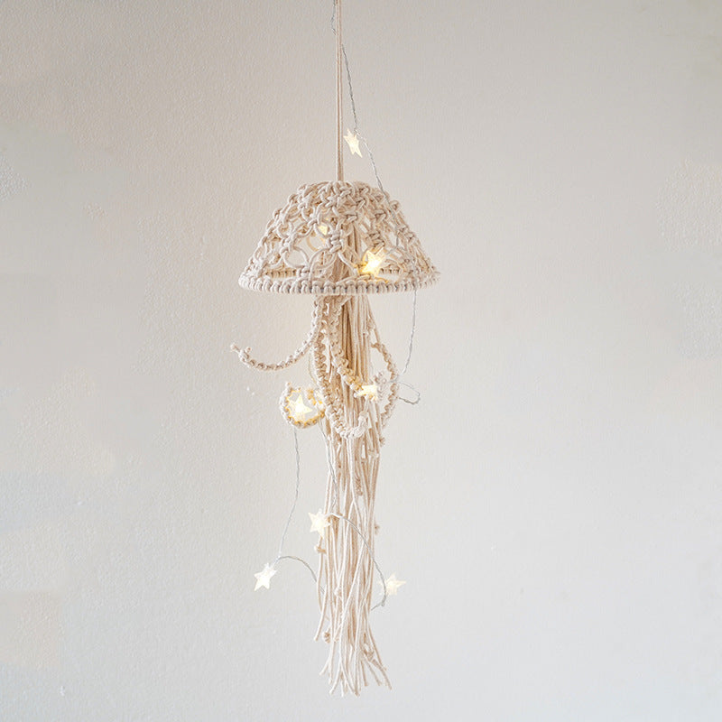 Decorative Macramé Jellyfish Wall Art