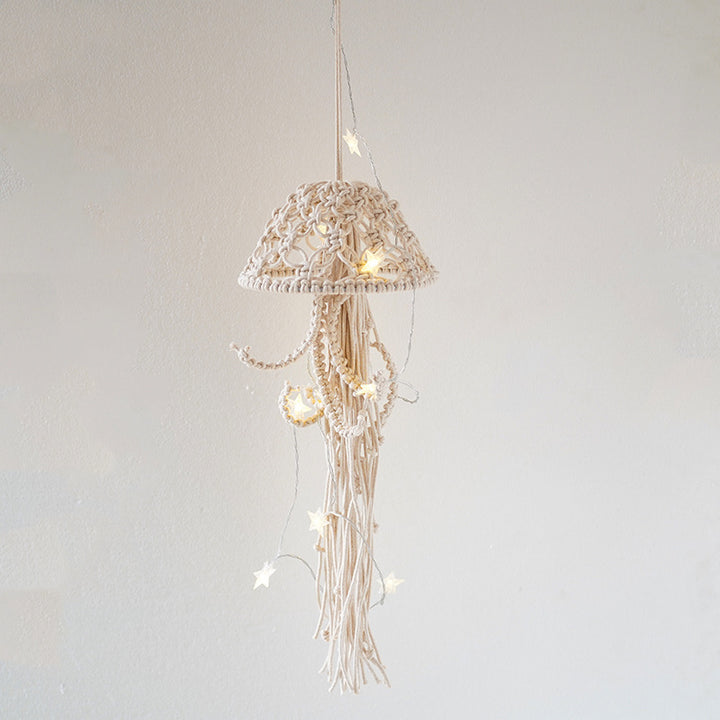 Decorative Macramé Jellyfish Wall Art
