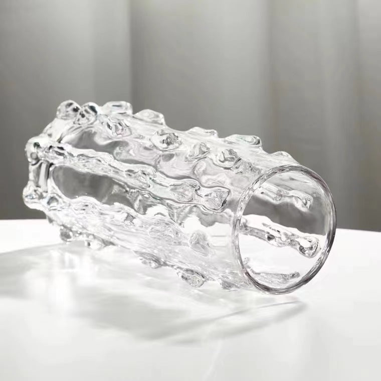 Artistic Sculptural Glass Vase