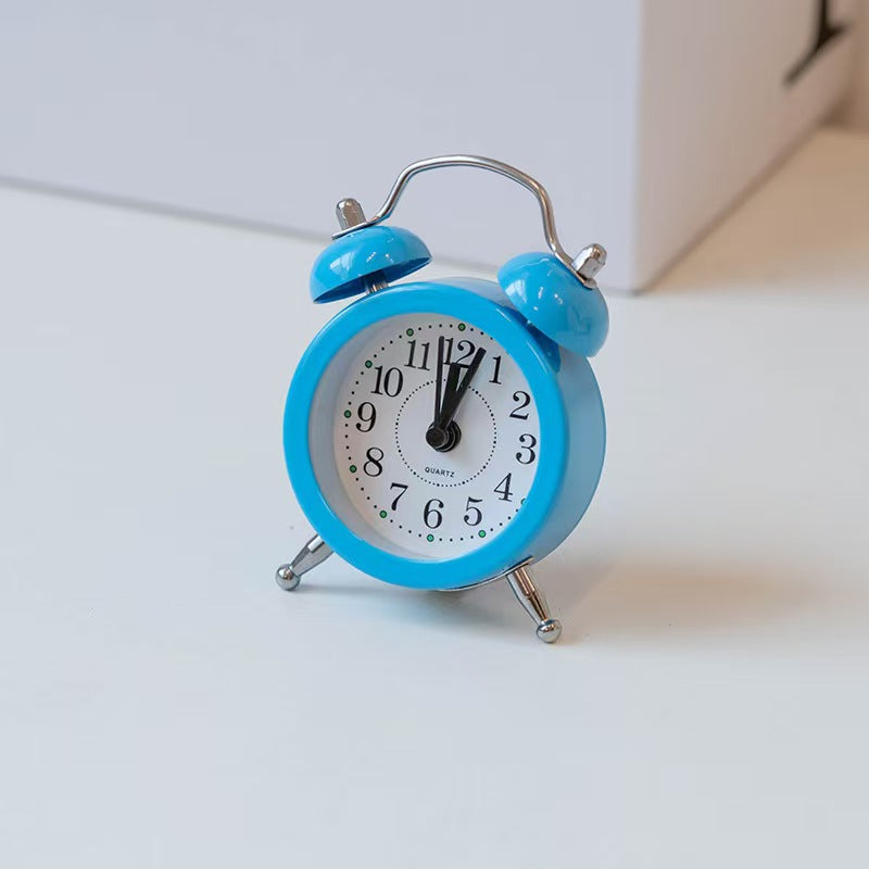 Classic Alarm Clock In Colorful Retro Design