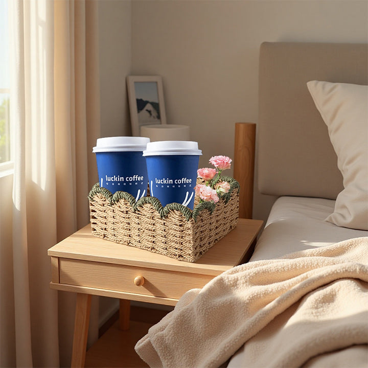 Handcrafted decoration basket