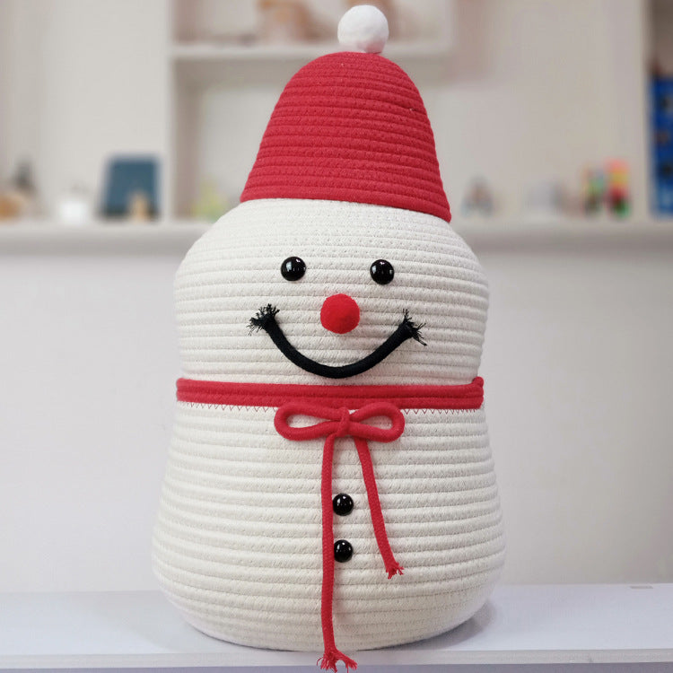 Decorative Santa Claus Basket