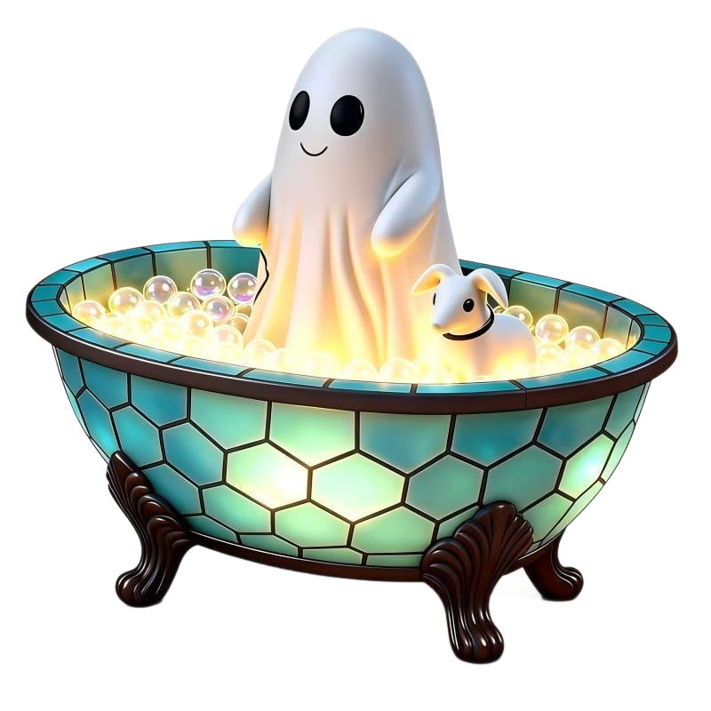 Decorative night light in ghost design