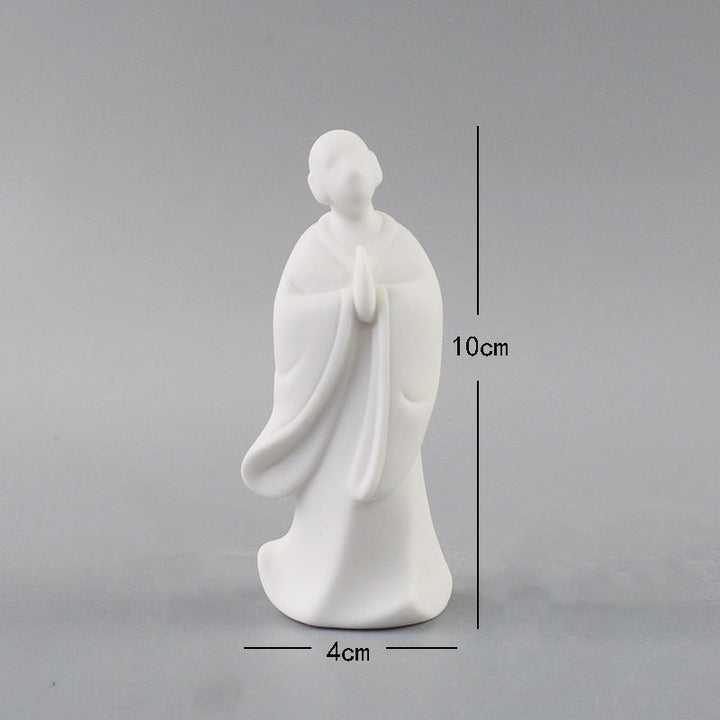 Decorative porcelain figurine