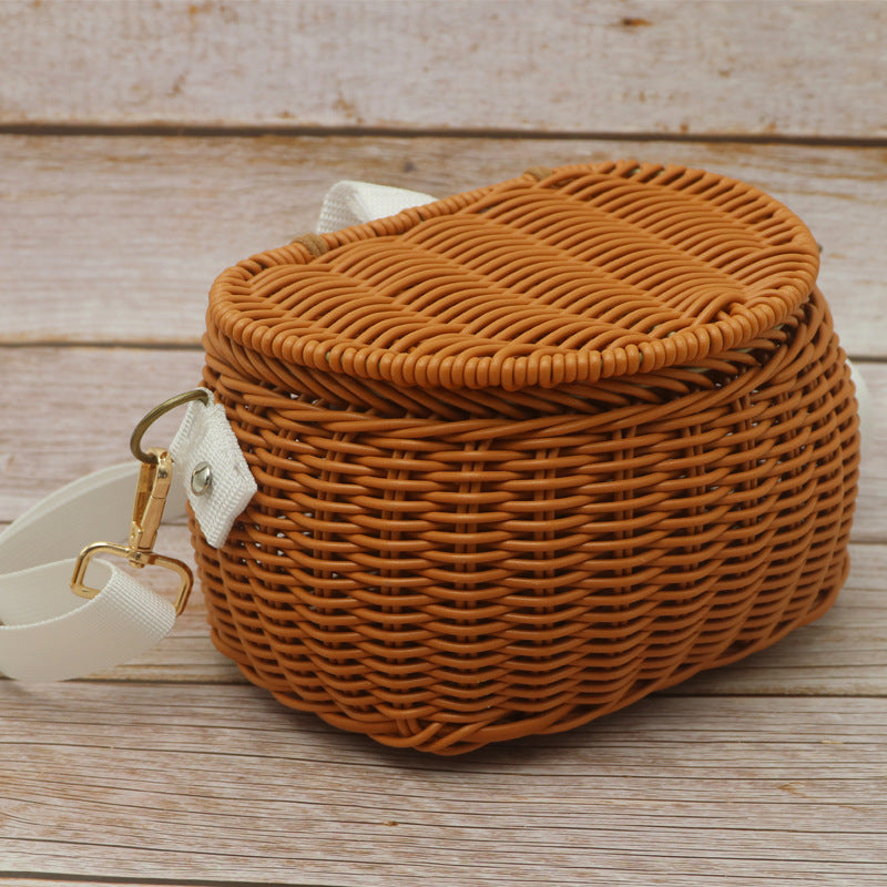 Handmade basket bag