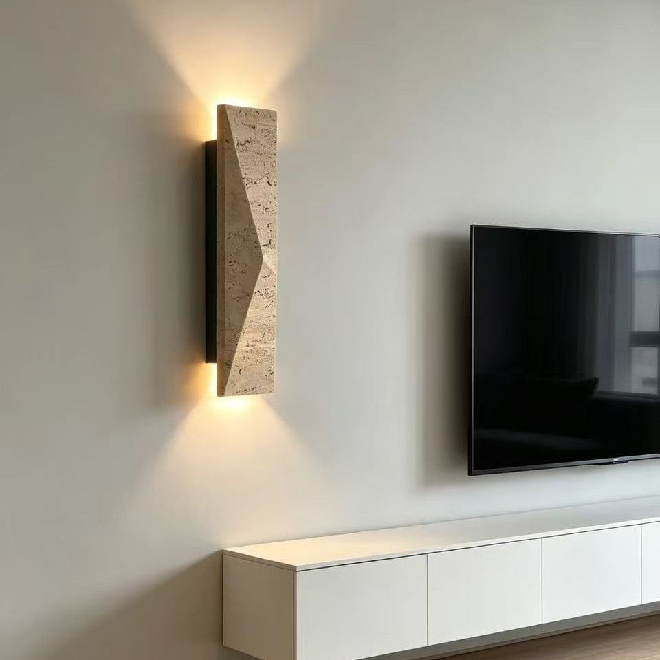 Modern geometric wall lamp