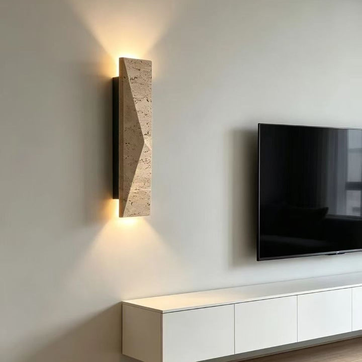 Modern geometric wall lamp