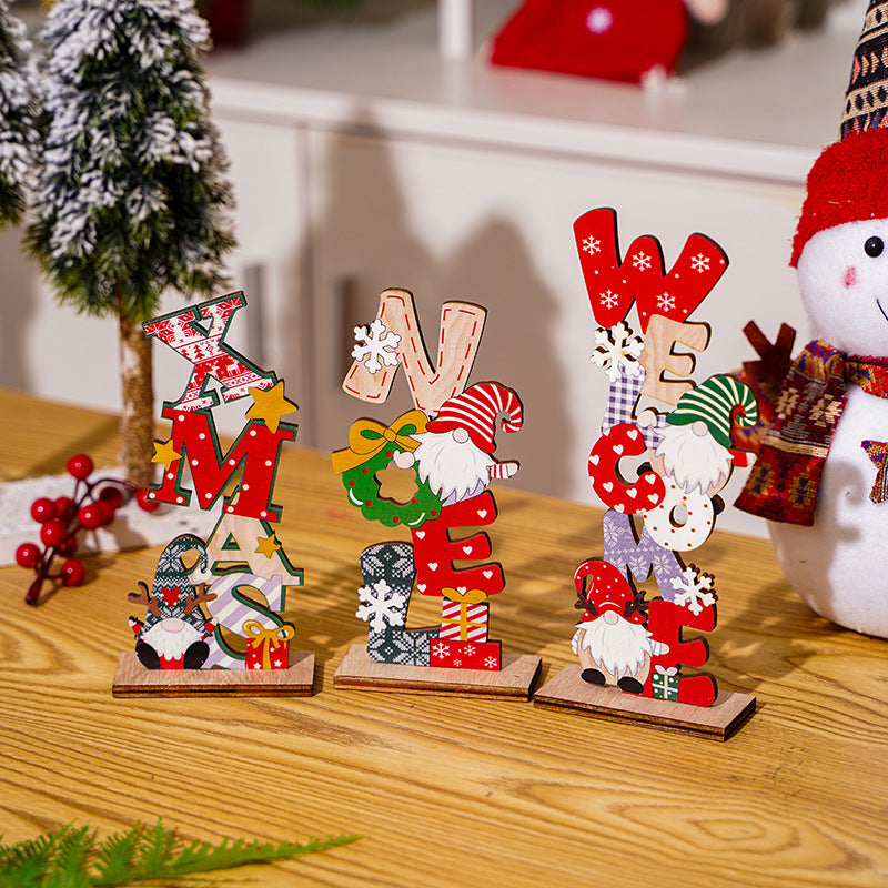 Christmas decoration figure in cute Gnome design