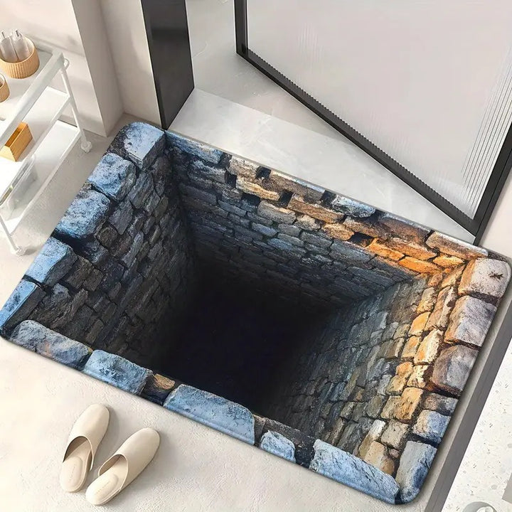 3D Illusion Welcome Mat