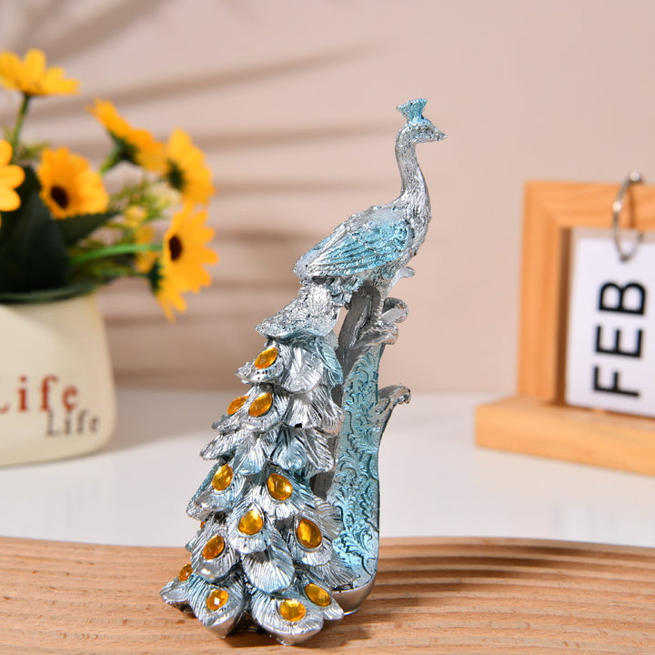 Decorative Peacock Figurine