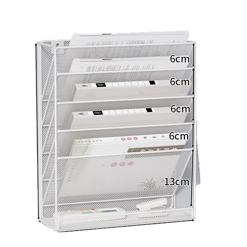 Mesh Document Organizer Rack