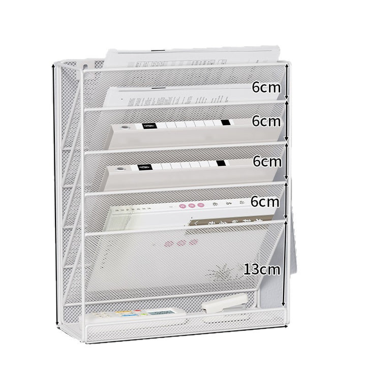 Mesh Document Organizer Rack