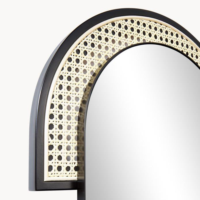 Contemporary Arch-Shaped Wall Mirror