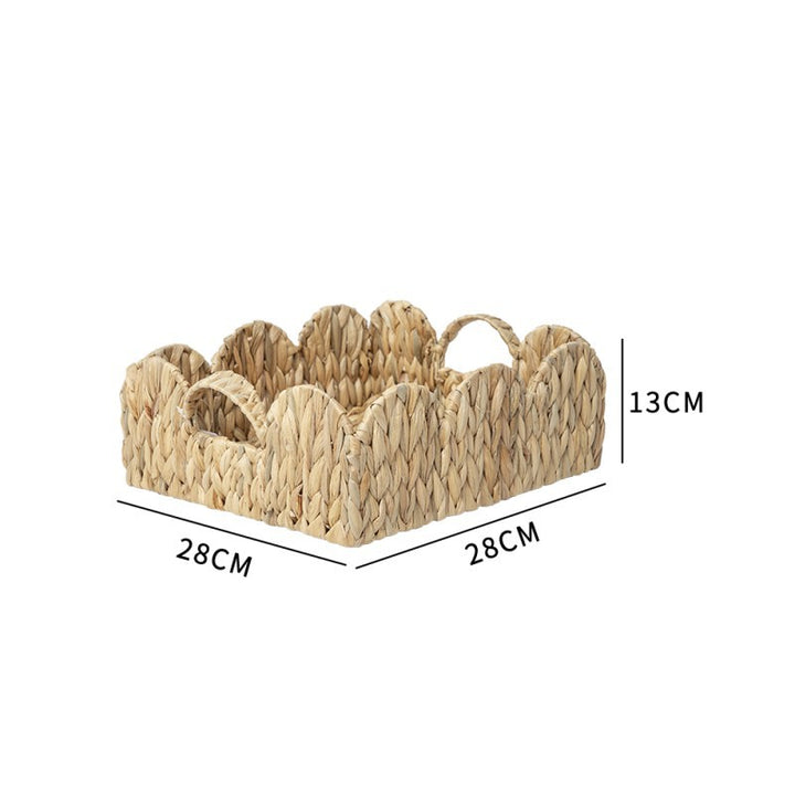 Decorative braided basket