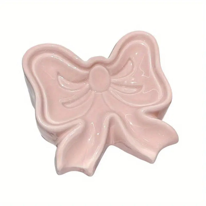 Bow-Shaped Decorative Catchall Dish