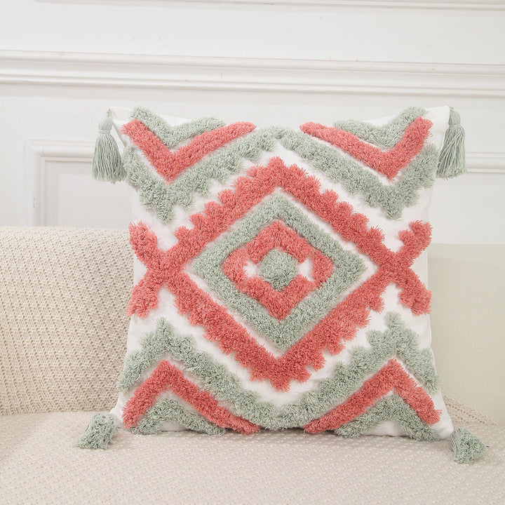 Decorative Textured Throw Cushion