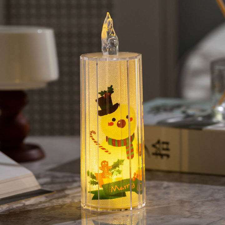 LED Christmas candle