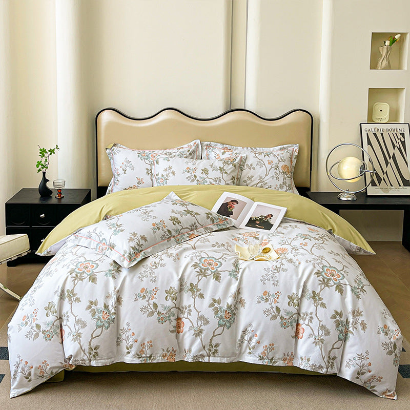 Floral Pattern Duvet Cover Set
