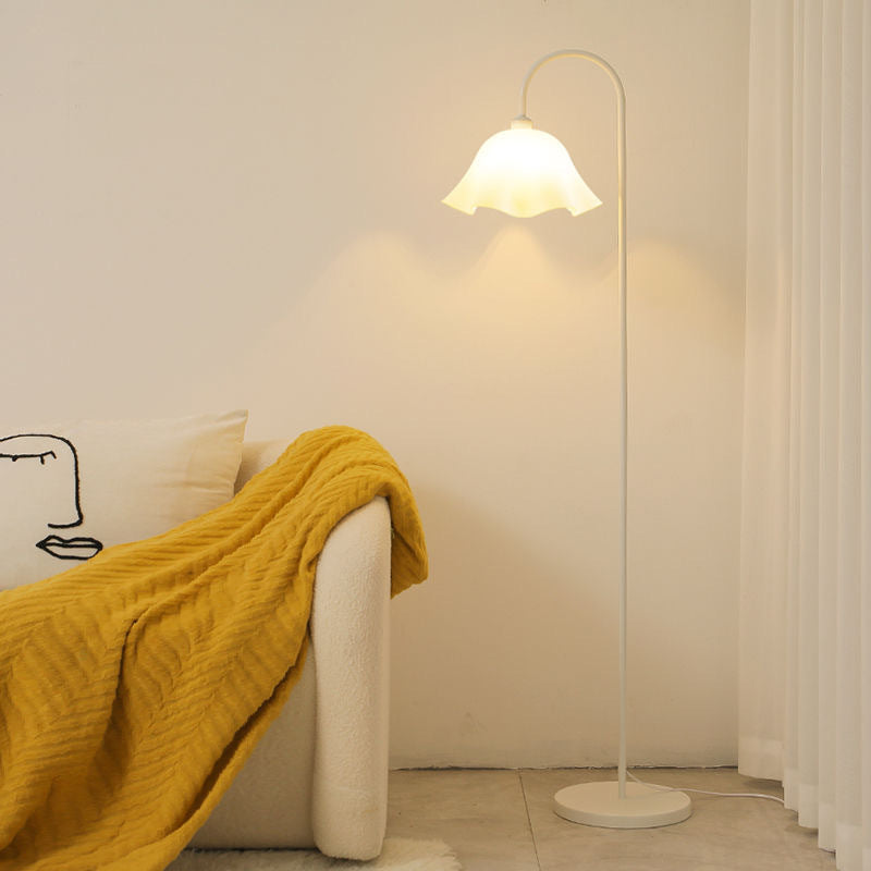 Modern stylish arc floor lamp