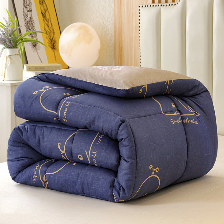 Premium Reversible Checkered Comforter