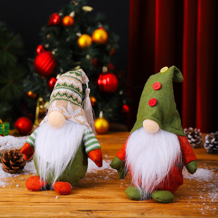 Decorative Christmas gnome figure