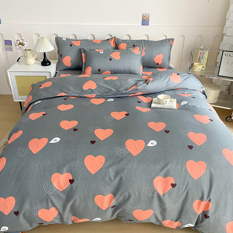 Floral Patterned Duvet Cover Set