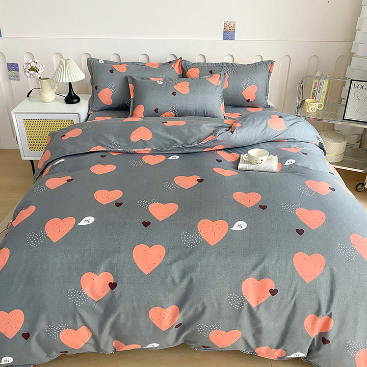 Floral Patterned Duvet Cover Set
