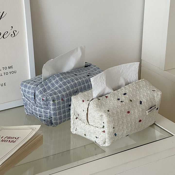 Cozy Fabric Tissue Box Cover