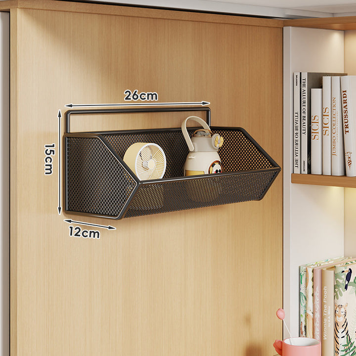 Over-Cabinet Mesh Hanging Storage Basket Shelf Organizer