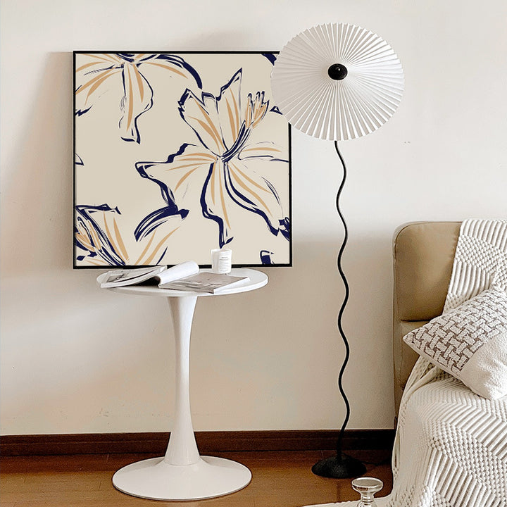 Floral Modern Art Canvas Print