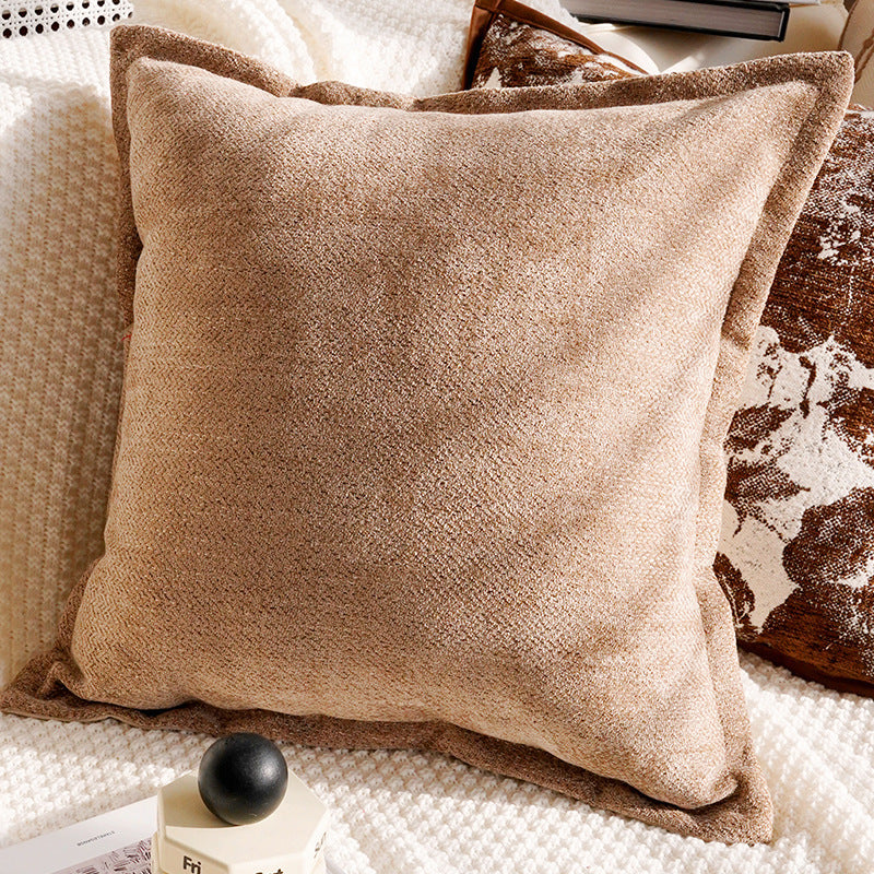 Decorative Floral-Inspired Accent Pillow