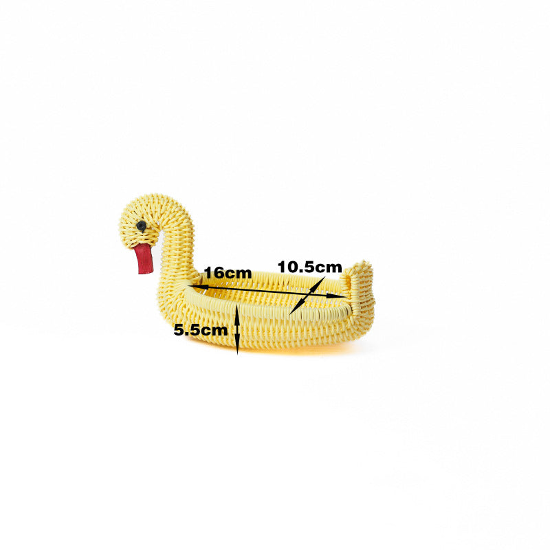 Decorative Wicker Duck