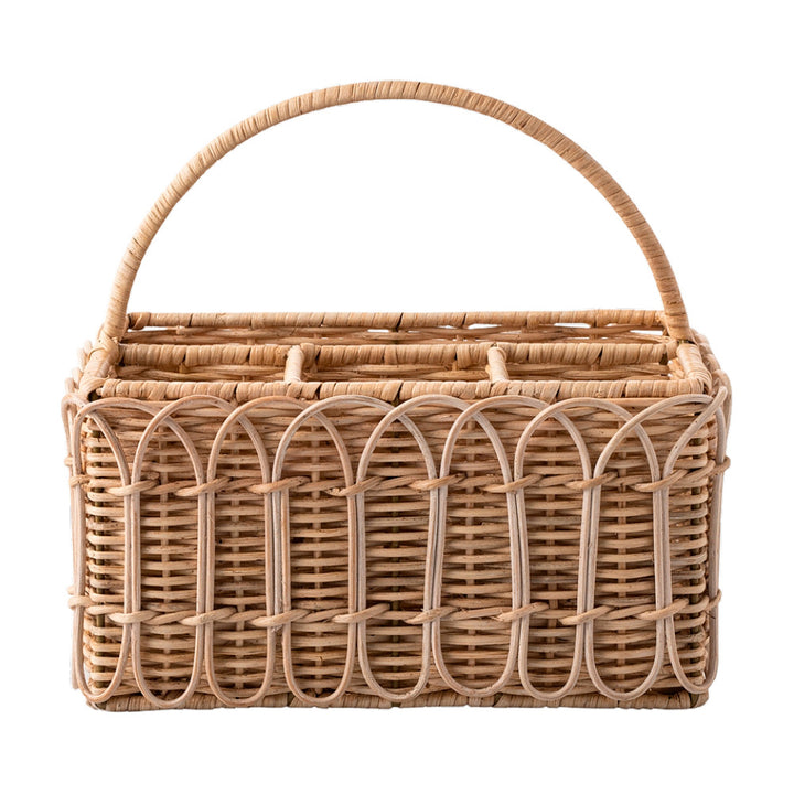Practical storage basket in elegant design