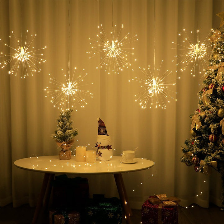 Hanging Starburst LED Sparkle Pendant Lights