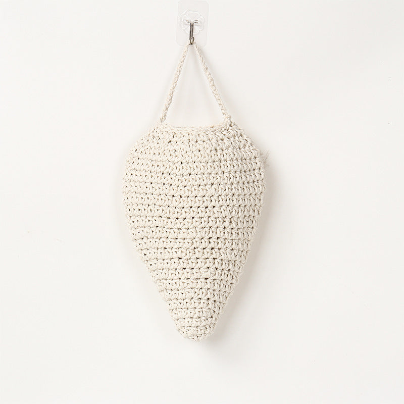 Hand-knotted crossbody bag